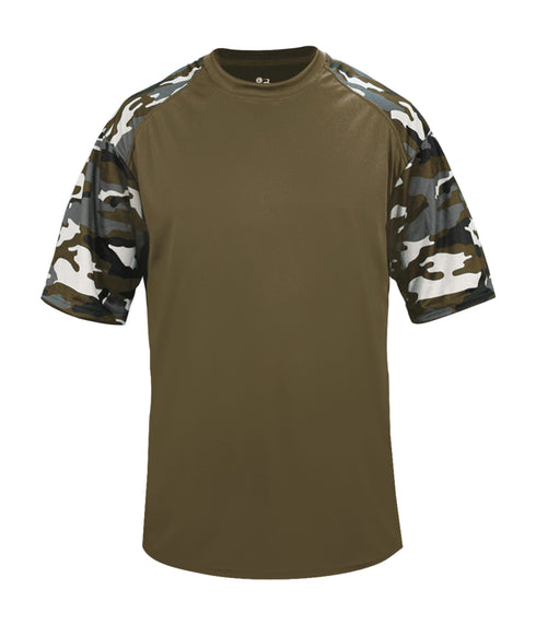 Badger Sport Youth Camo Sport Tee